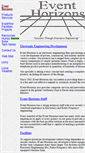 Mobile Screenshot of eventhorizons.com